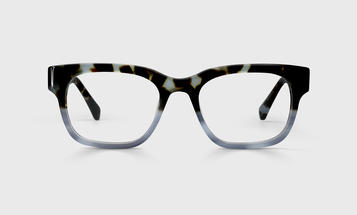 [10 - Blue Tortoise Fade Front with Blue Tortoise Temples]