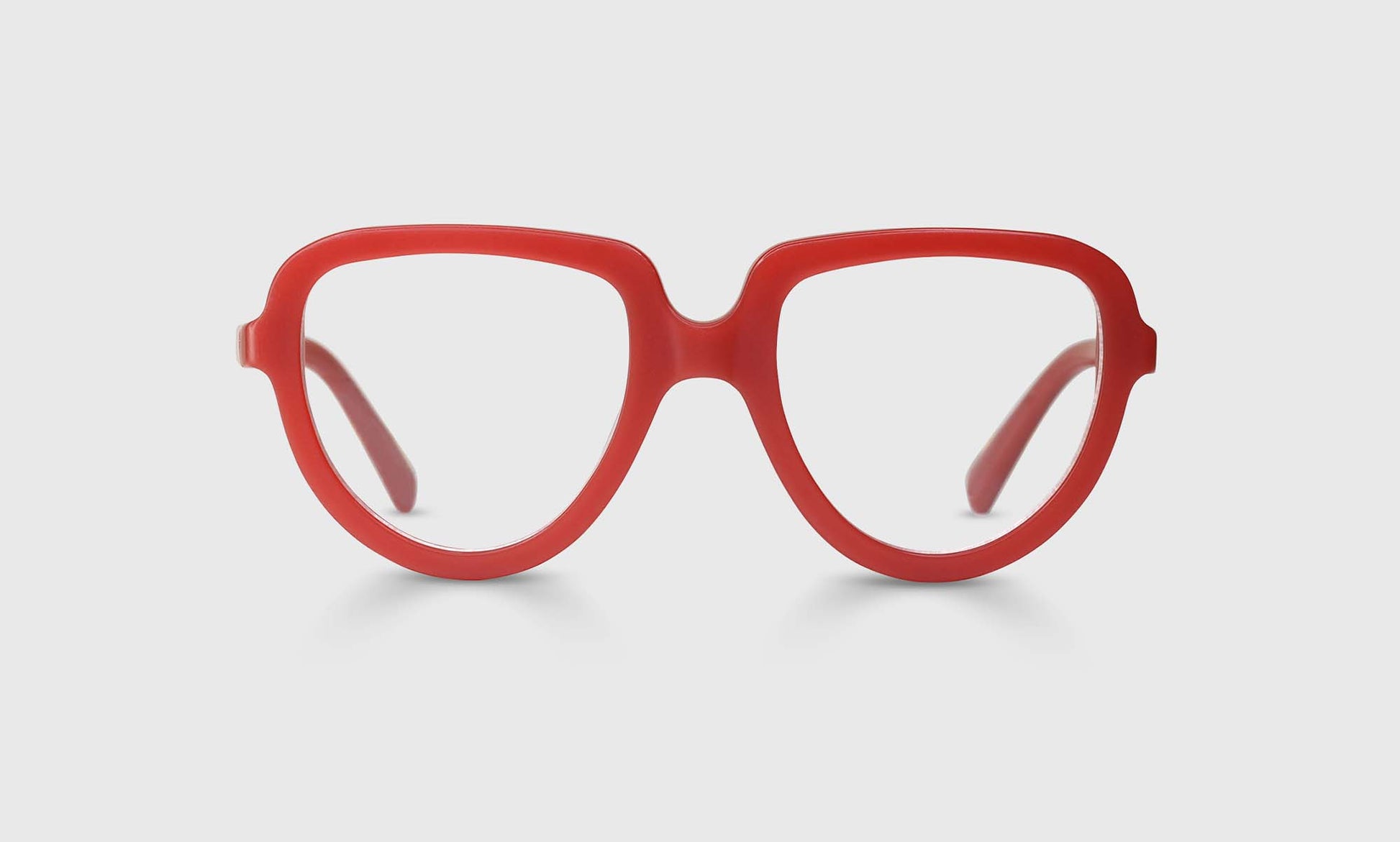 [76 - Matte Red-Orange Front and Temples]