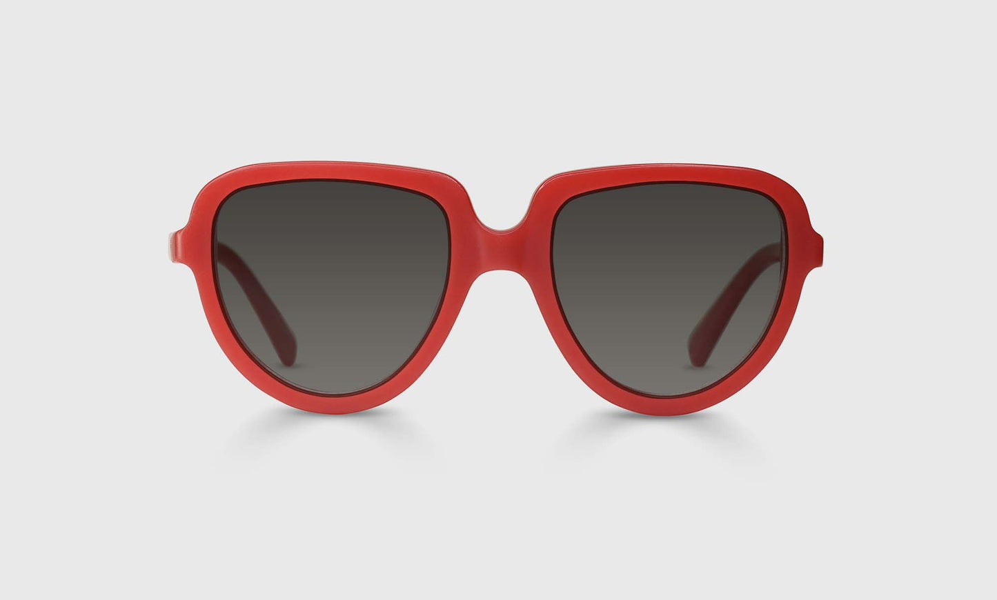 [76 - Matte Red-Orange Front and Temples]