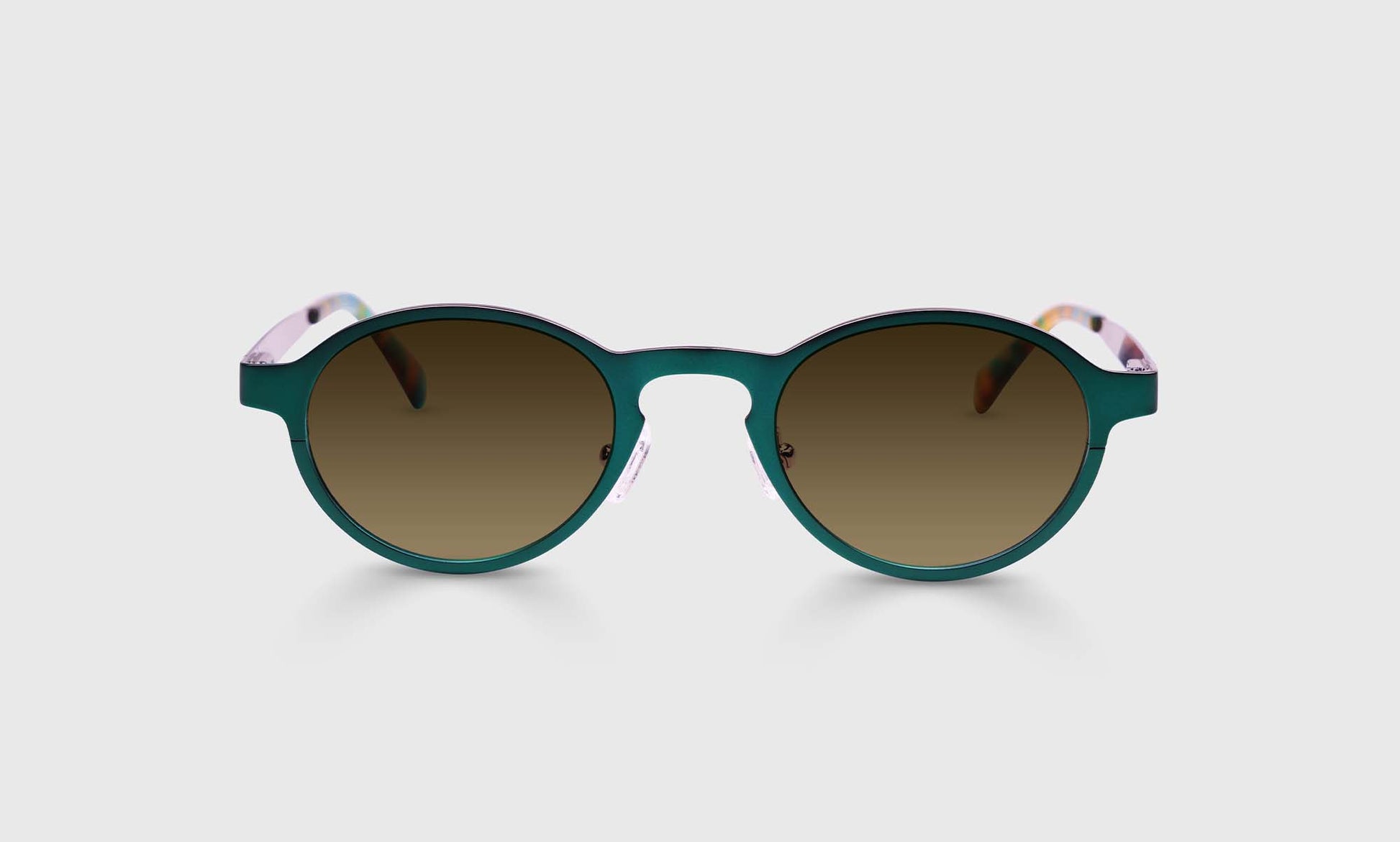 [17 - Satin Matte Pine Green Metal Front and Temples]