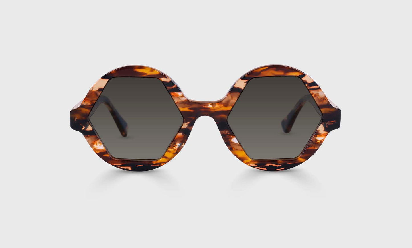 [19 - Coffee Multi-Stripe Front and Temples]