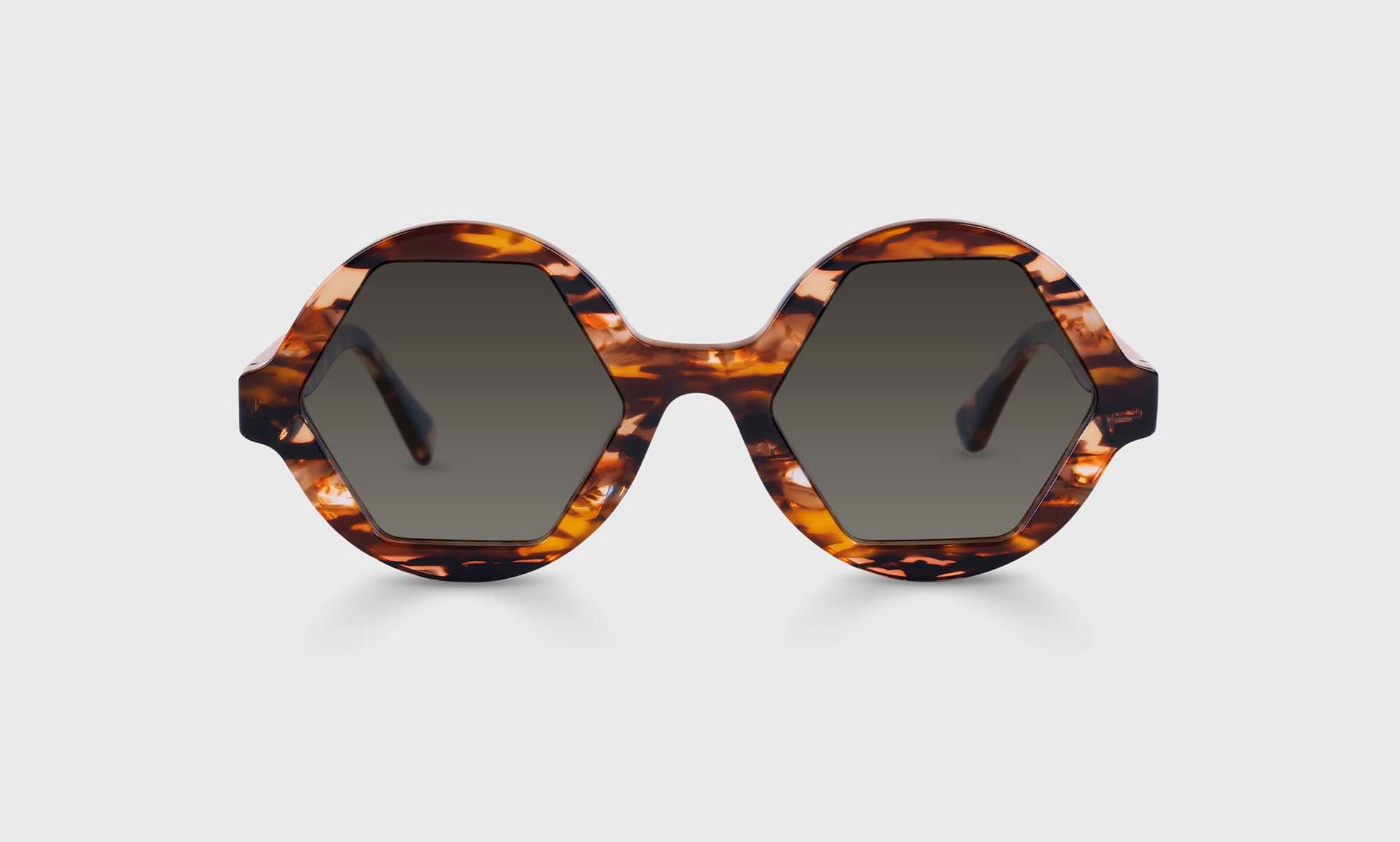 [19 - Coffee Multi-Stripe Front and Temples]