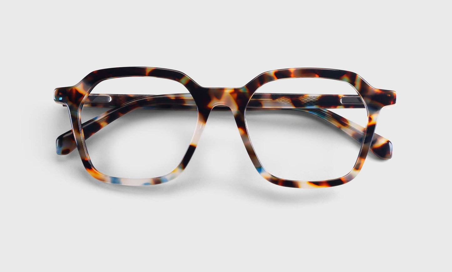 [19 - Mocha Tortoise Fade Front and Temples]