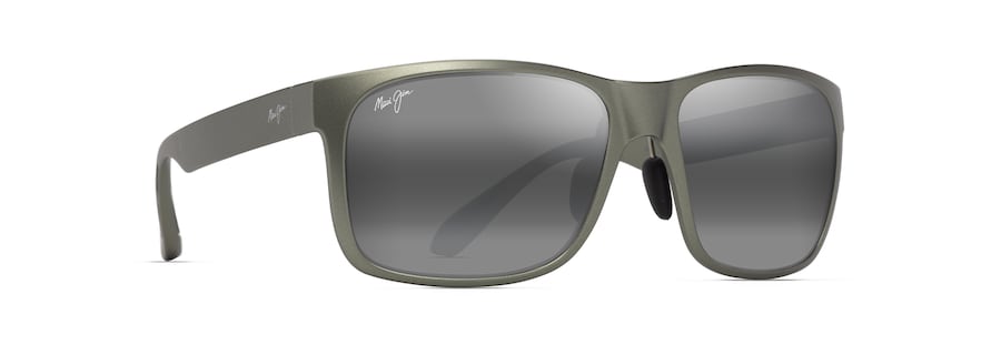 [Neutral Grey Lenses, Matte Greyish-Green Frame]