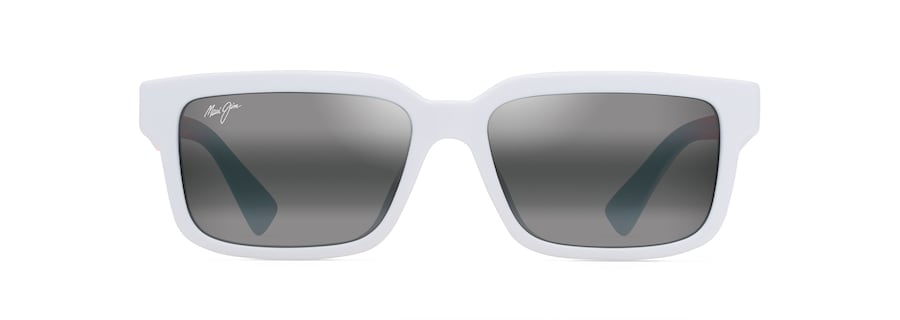 [Neutral Grey Lenses, Matte White Frame]