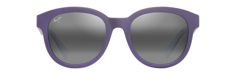 [Neutral Grey Lenses, Matte Dark Violet With Purple Interior Frame]
