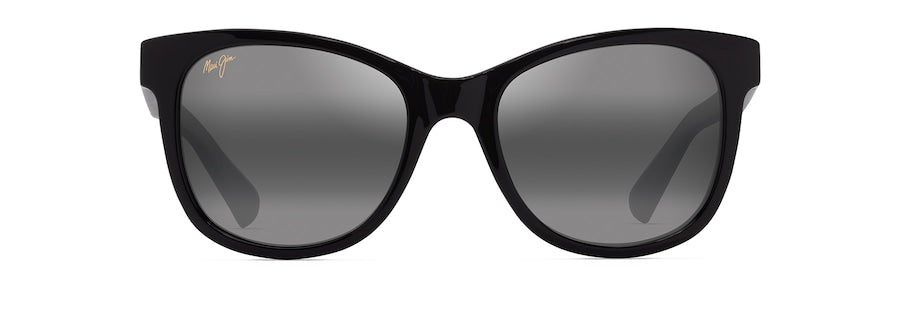 [Neutral Grey Lenses, Shiny Black Frame]