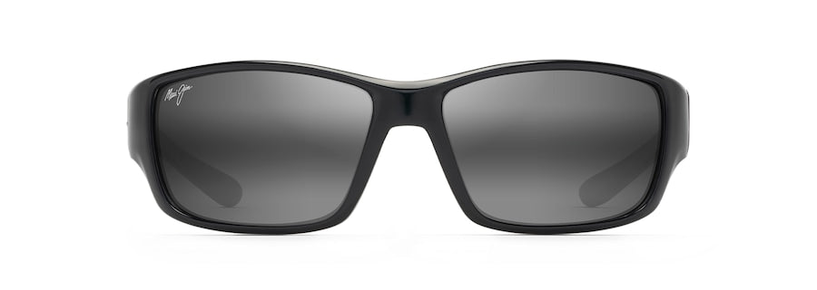 [Neutral Grey Lenses, Shiny Black With Grey And Maroon Frame]