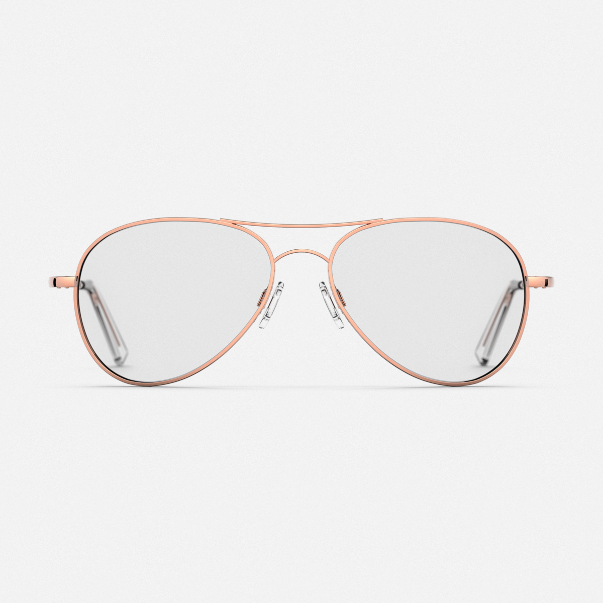 [22k Rose Gold & Clear SkyRx Lens]