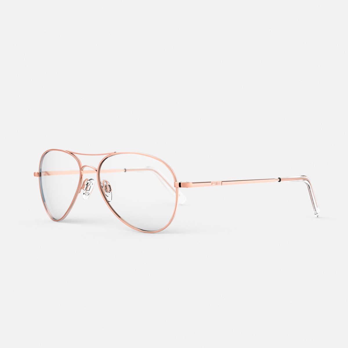 [22k Rose Gold & Clear SkyRx Lens]
