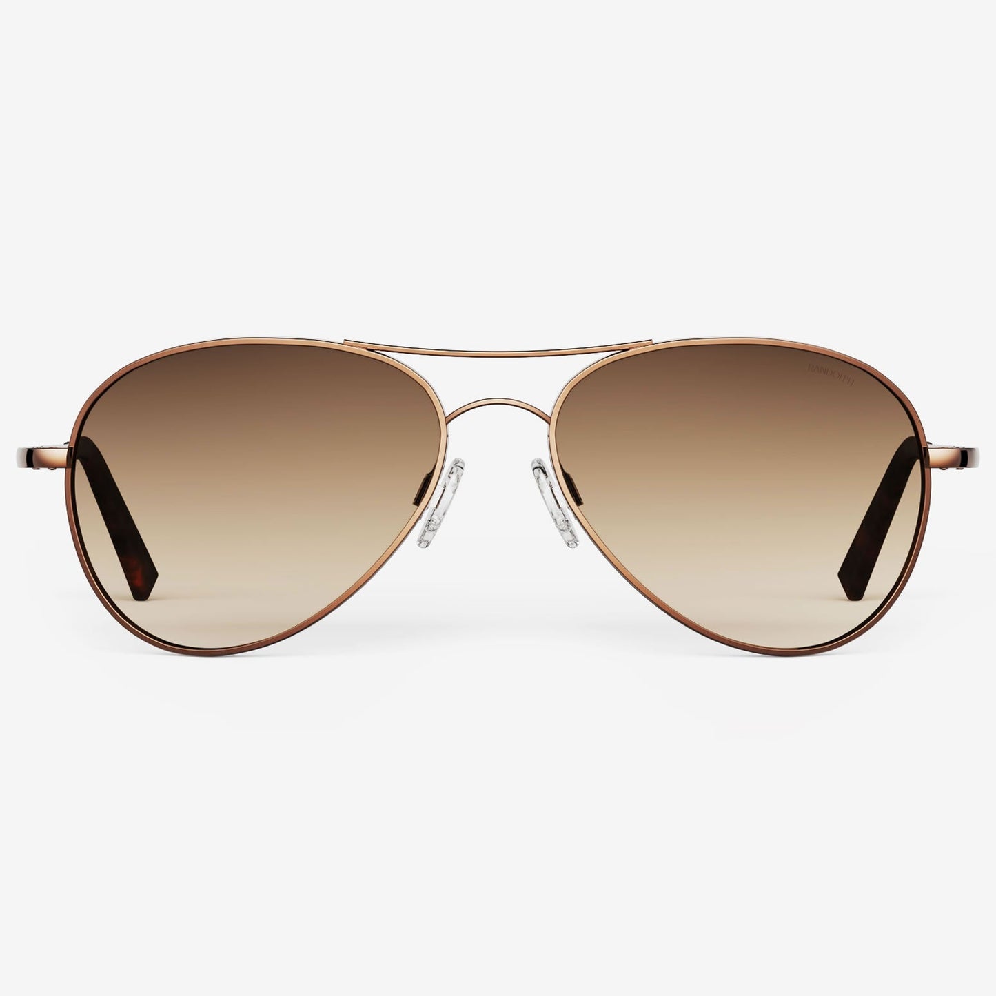 [22k Chocolate Gold & Cape Sand Non-Polarized Gradient Nylon Lens]