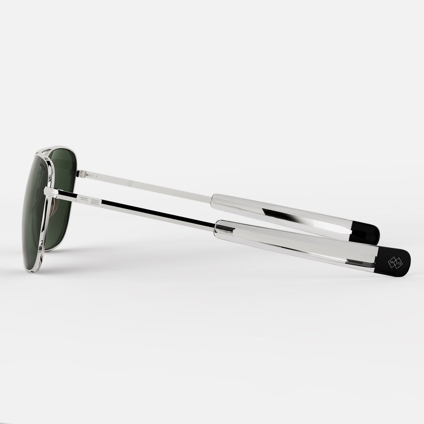 [23k White Gold & AGX Polarized Glass Lens]