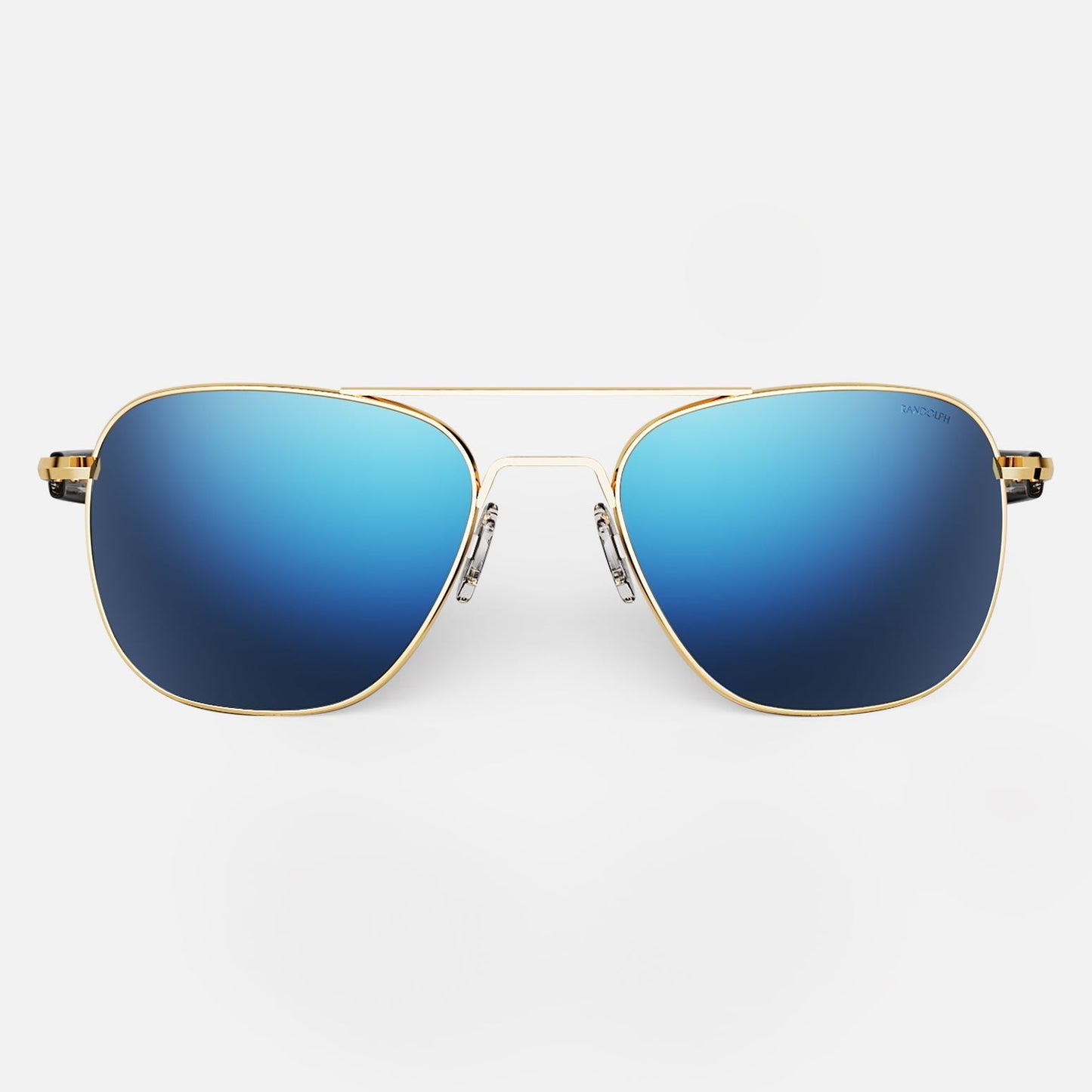 [23k Gold & Atlantic Blue Polarized Mirror Nylon Lens]