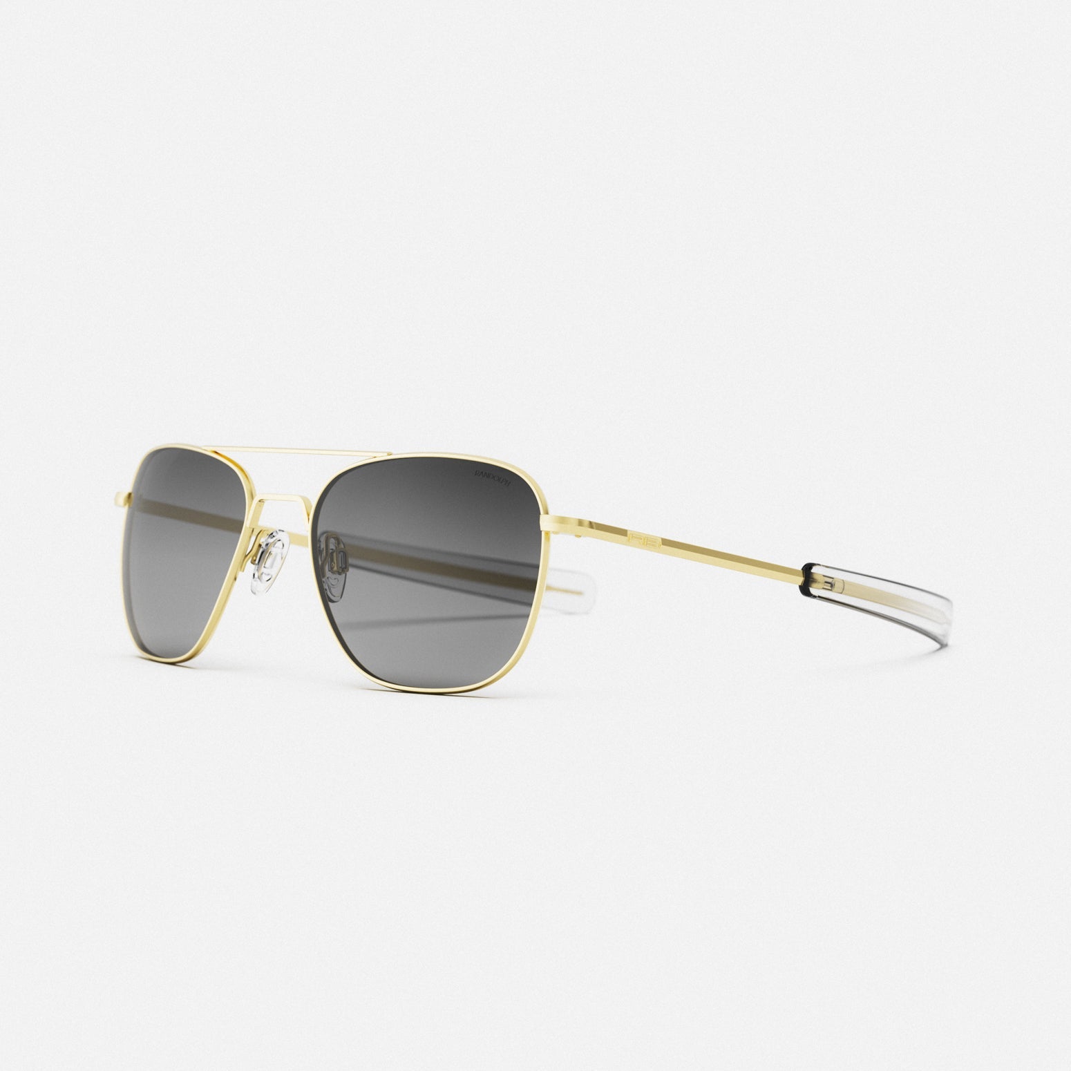 [23k Gold & Non-Polarized Coastal Gray Gradient Nylon Lens]