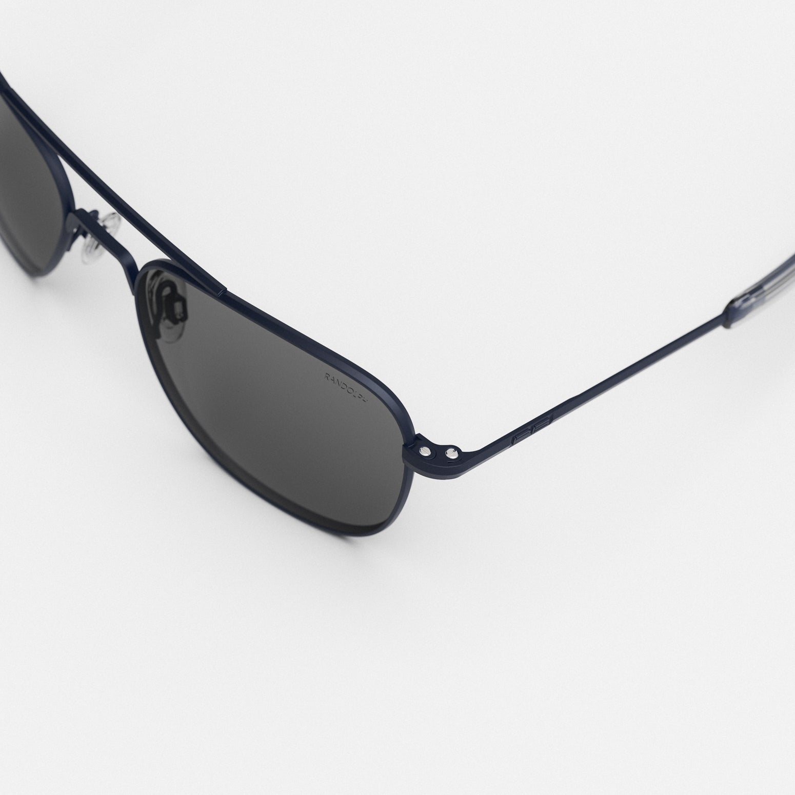 [Navy & Non-Polarized American Gray Glass Lens]