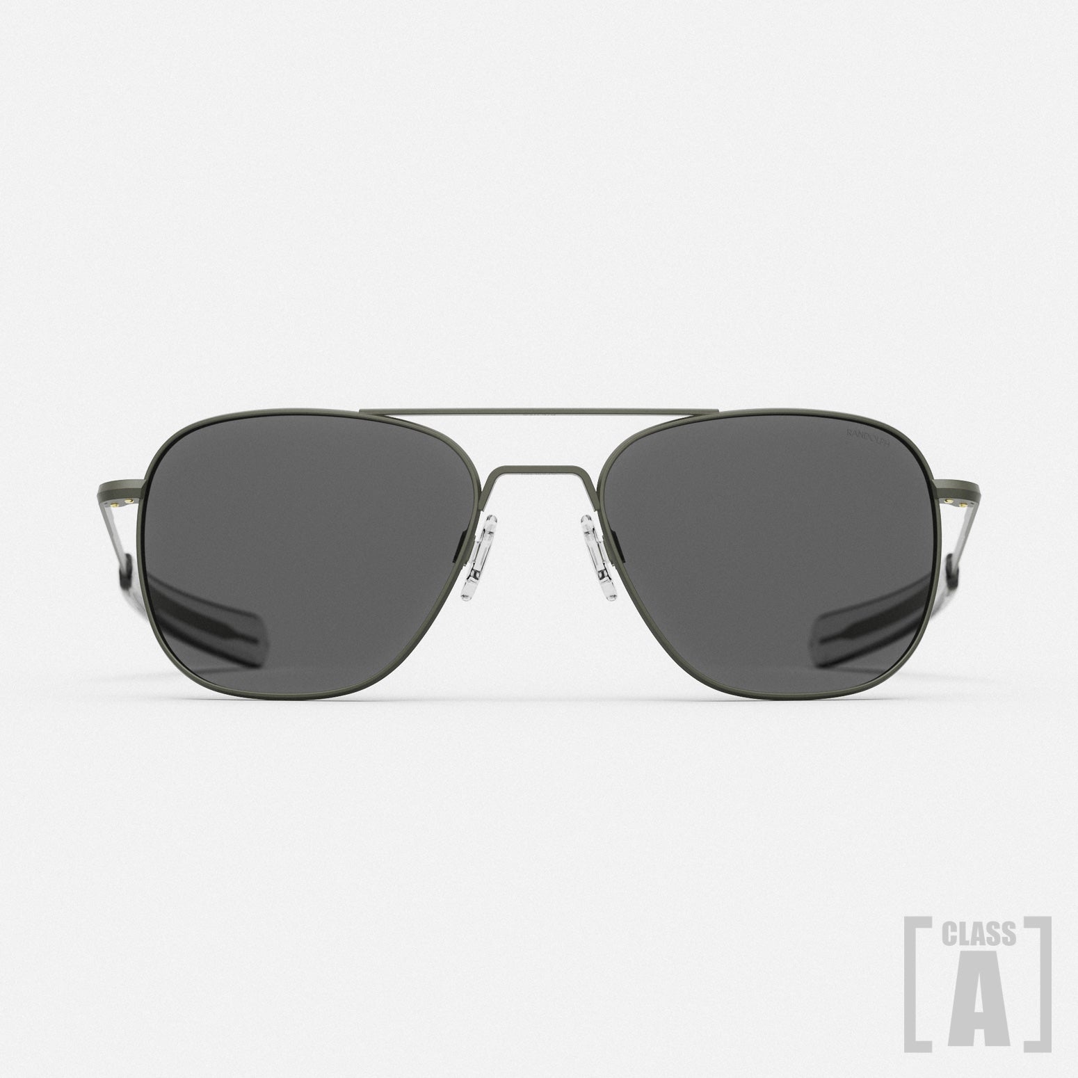 [Military Olive & Non-Polarized American Gray Glass Lens]