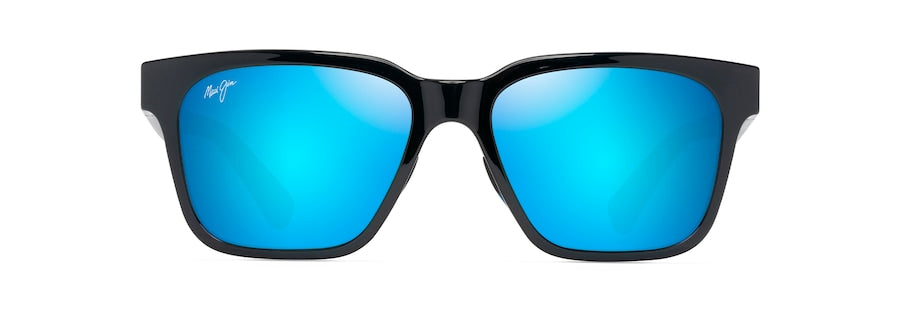 [Blue Hawaii Lenses, Shiny Black Frame]