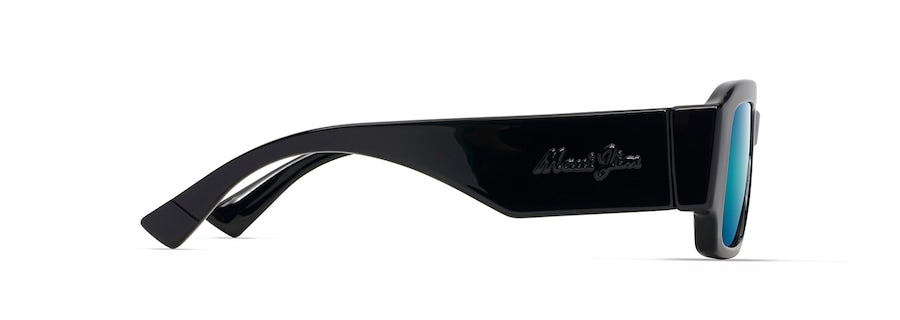 [Blue Hawaii Lenses, Shiny Black Frame]