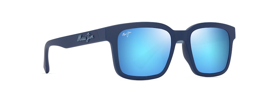 [Blue Hawaii Lenses, Matte Dark Blue Frame]