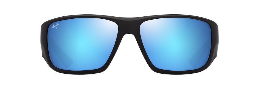 [Blue Hawaii Lenses, Matte Black Frame]