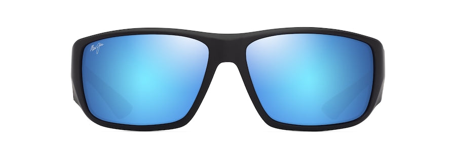 [Blue Hawaii Lenses, Matte Black Frame]