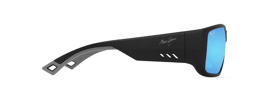 [Blue Hawaii Lenses, Matte Black Frame]