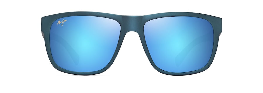 [Blue Hawaii Lenses, Matte Teal-Blue Frame]
