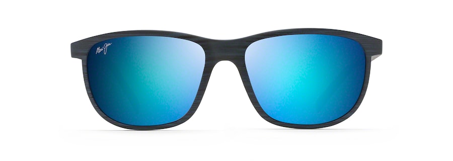 [Blue Hawaii Lenses, Dark Navy Stripe Frame]