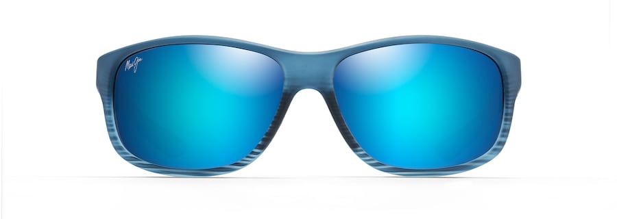 [Blue Hawaii Lenses, Blue Black Stripe Frame]