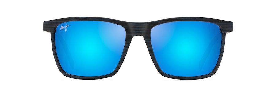 [Blue Hawaii Lenses, Dark Navy Stripe Frame]