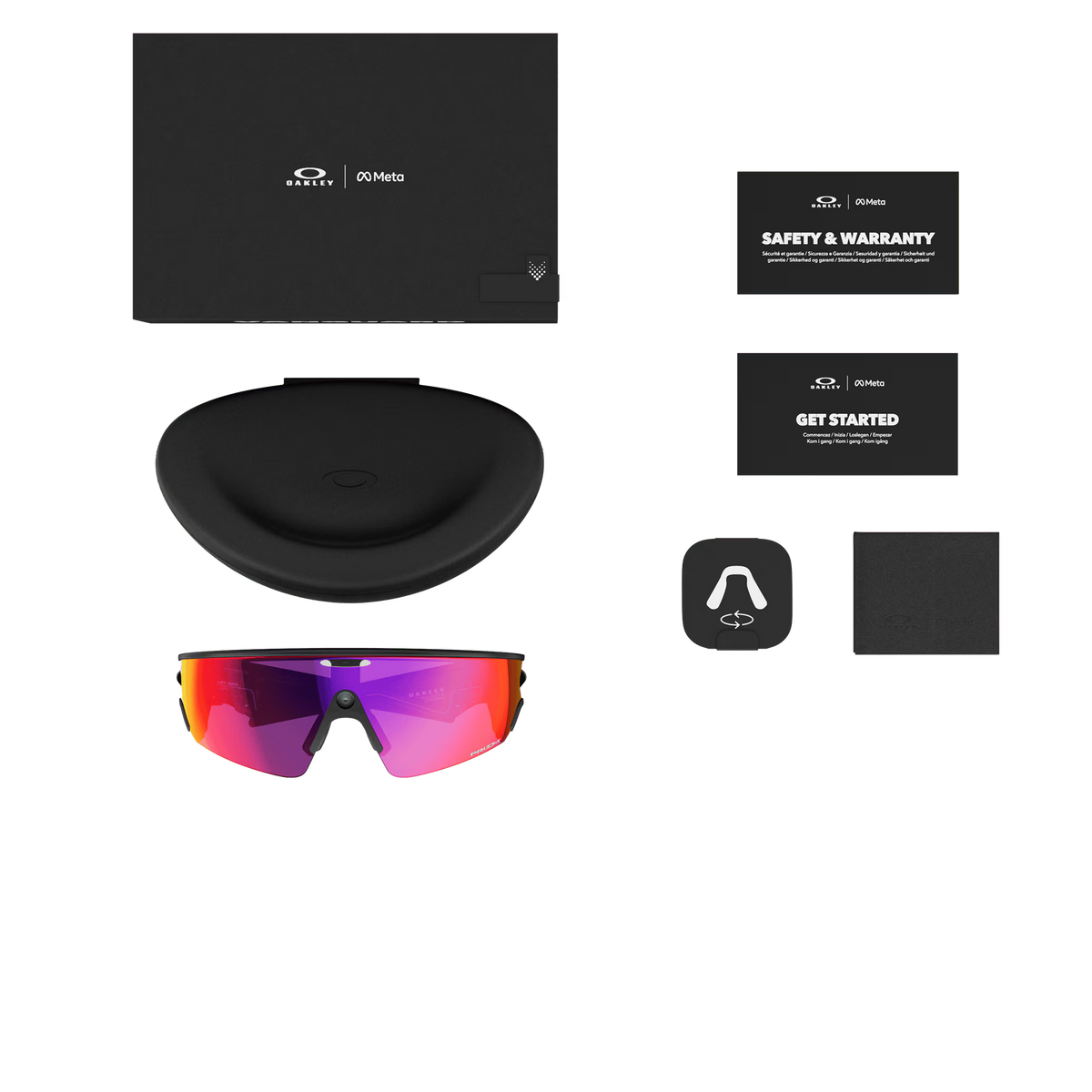 [Black/Prizm Road] Oakley Meta Vanguard specs eyewear wichita kansas