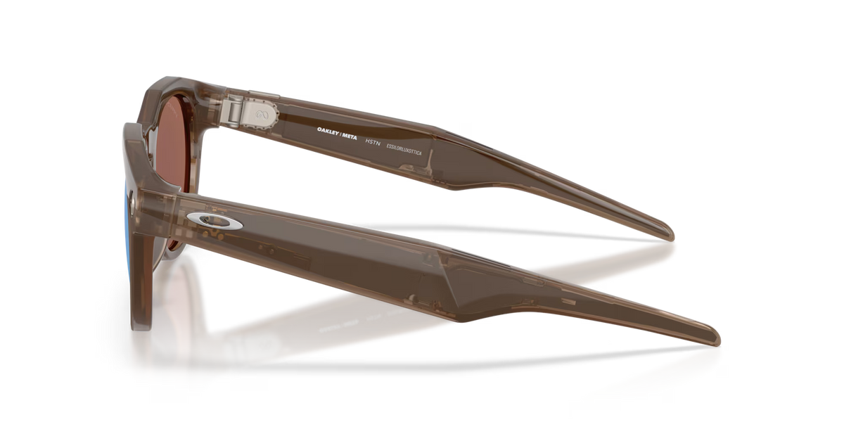 [Brown Smoke/Prizm Deep Water Polarized] Oakley Meta HSTN specs eyewear wichita kansas