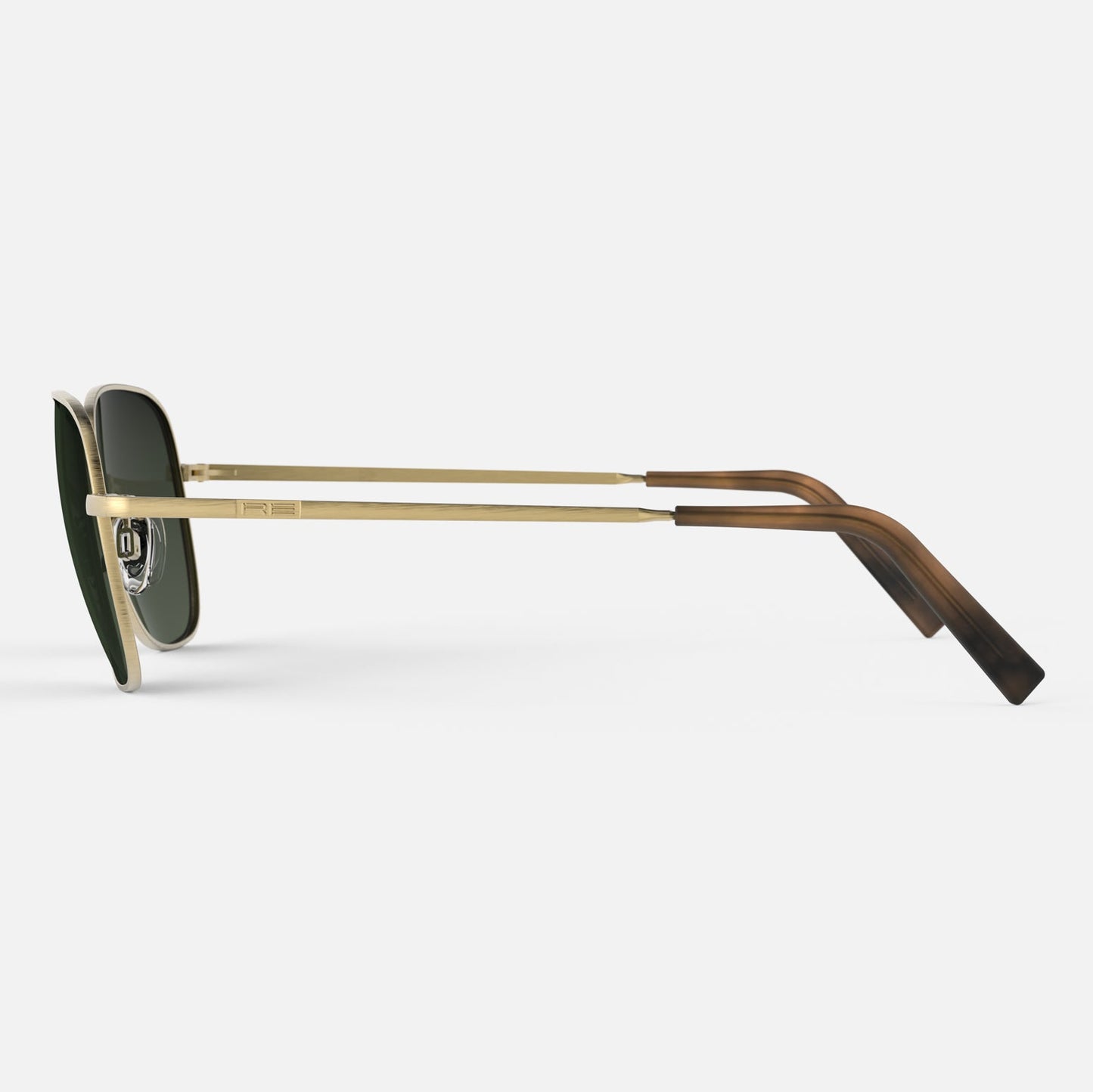 [23k Satin Gold & Evergreen Polarized Gradient Nylon Lens]