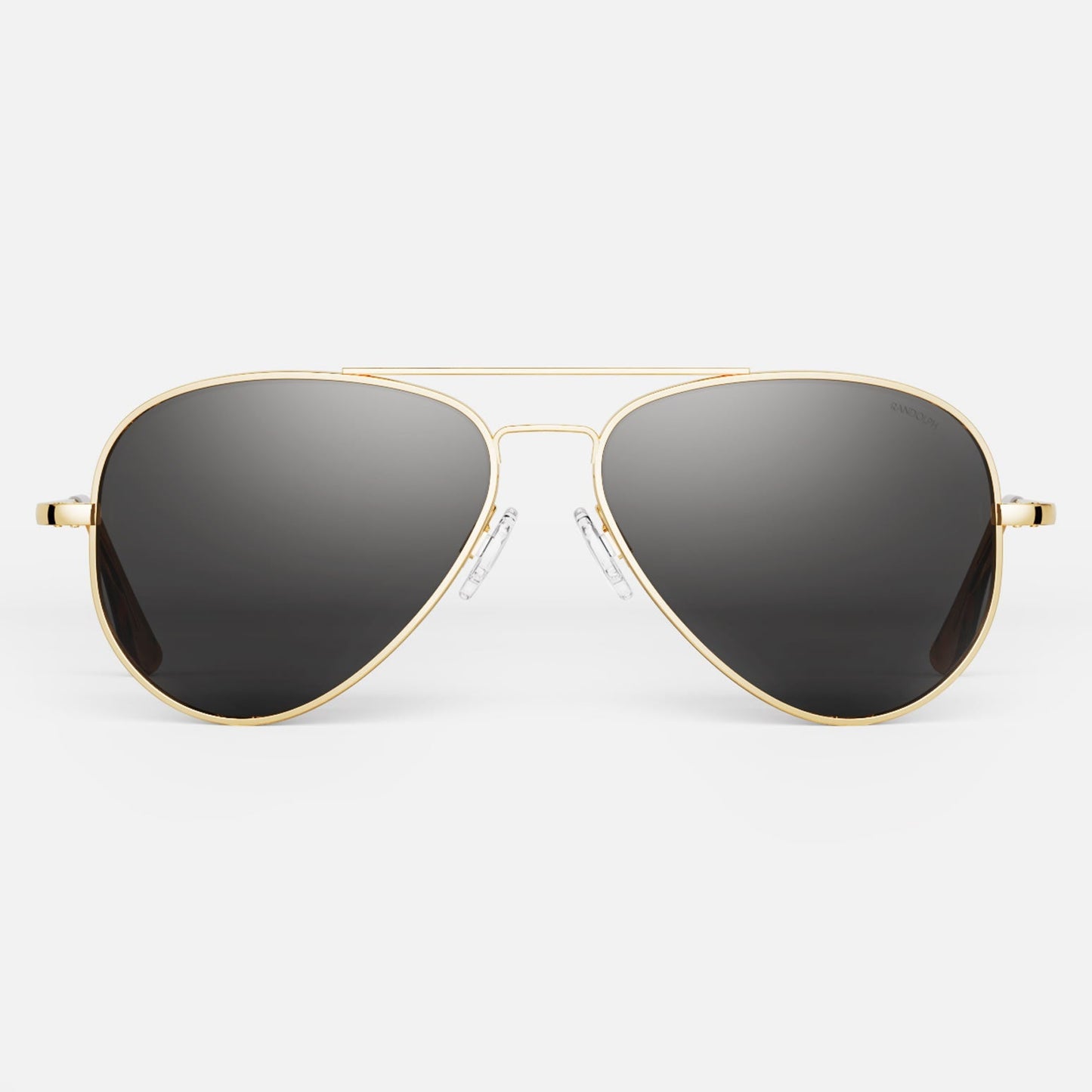 [23k Gold & American Gray Polarized Glass Lens]