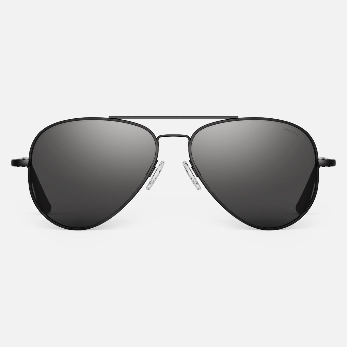 [Matte Black & American Gray Polarized Glass Lens]