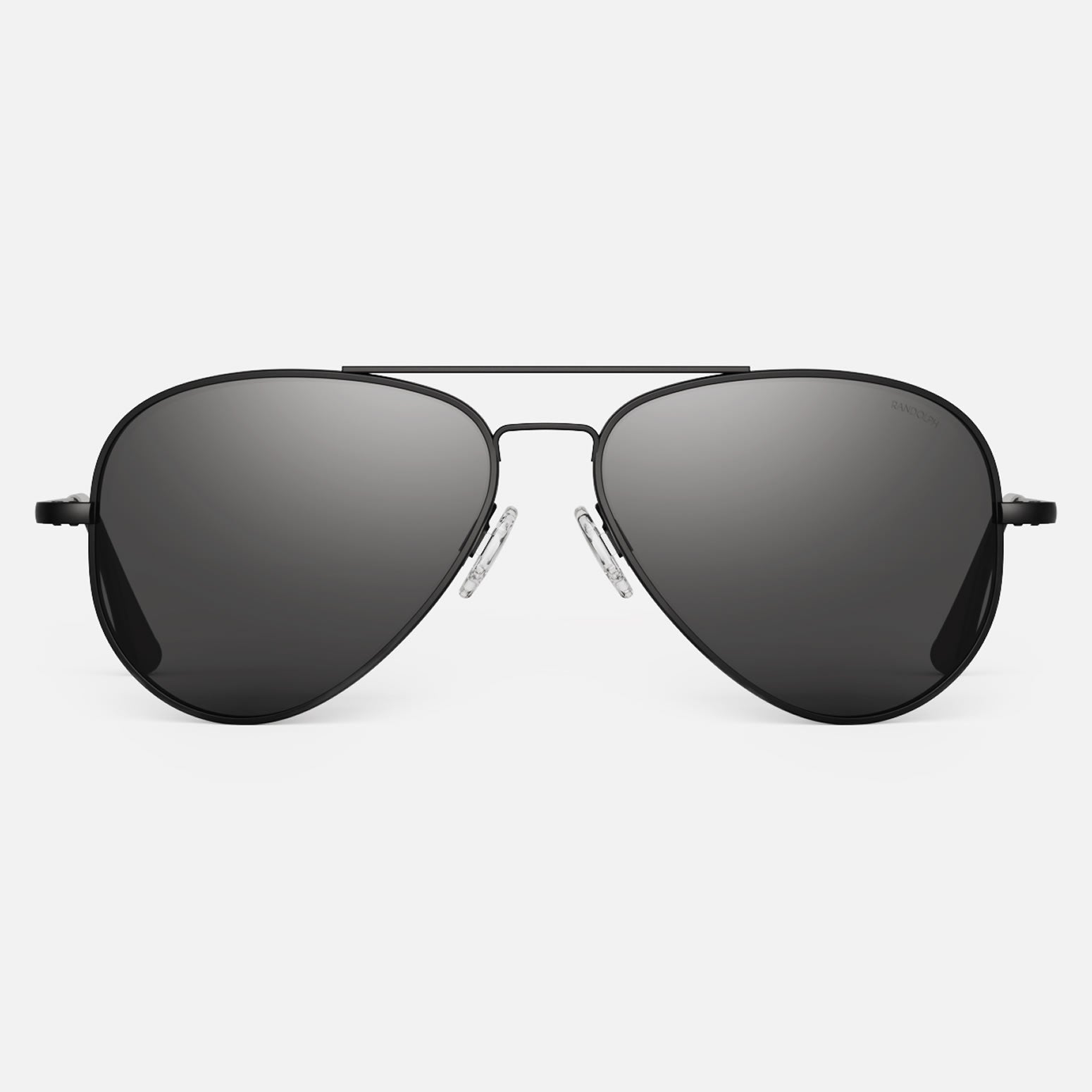 [Matte Black & American Gray Polarized Glass Lens]