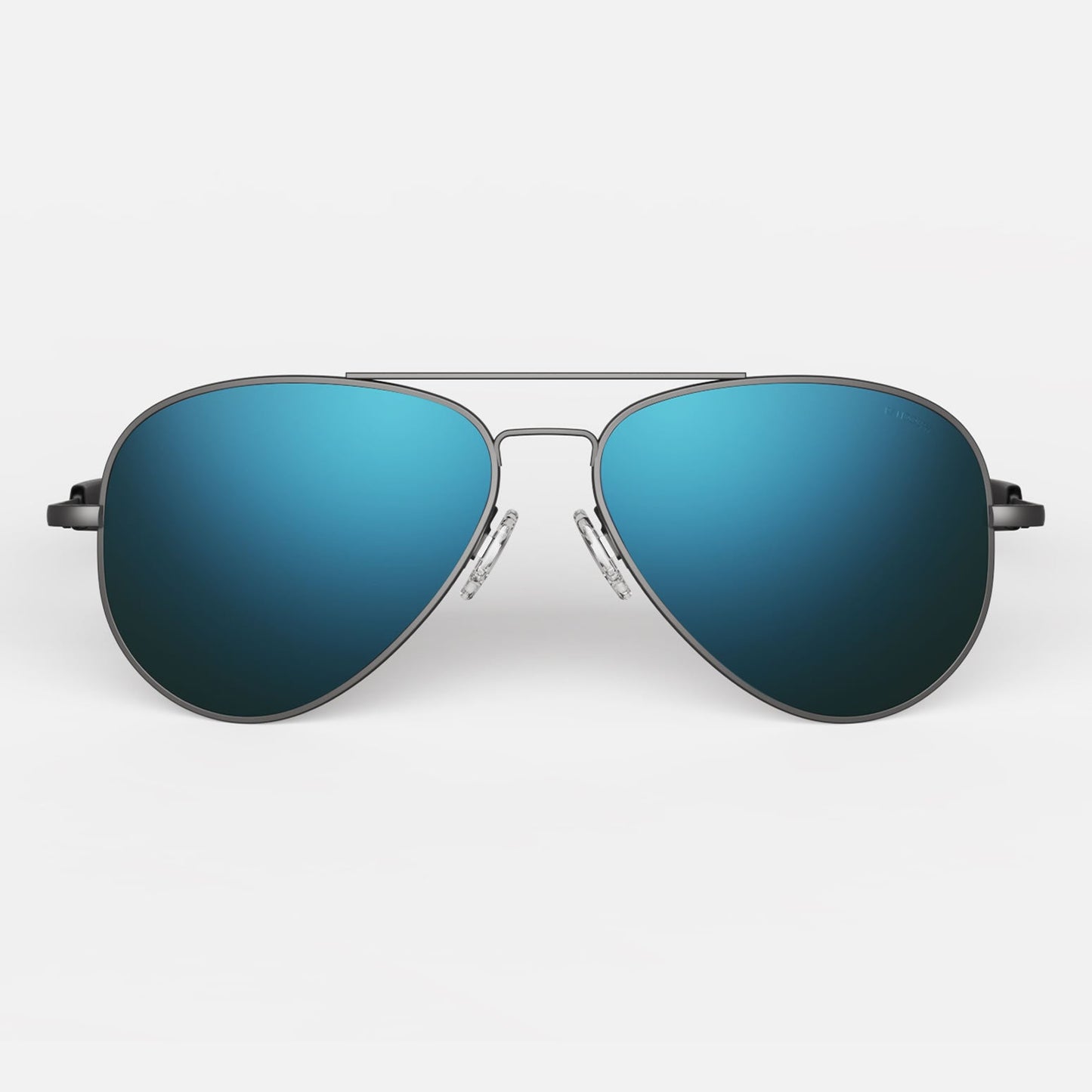[Matte Black & Cobalt Polarized Glass Lens]
