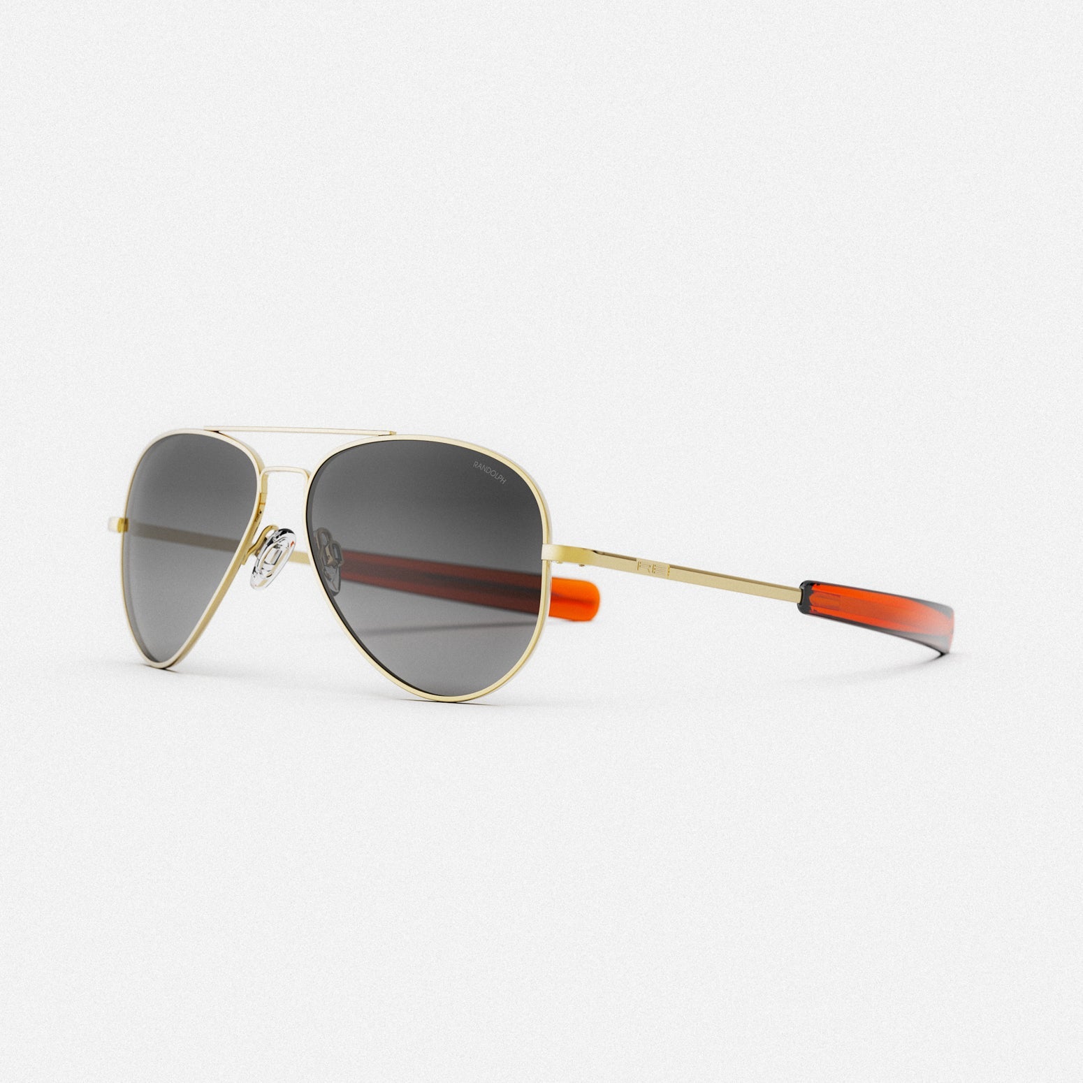 [23k Gold & Coastal Gray Gradient Nylon Non-Polarized Lens]