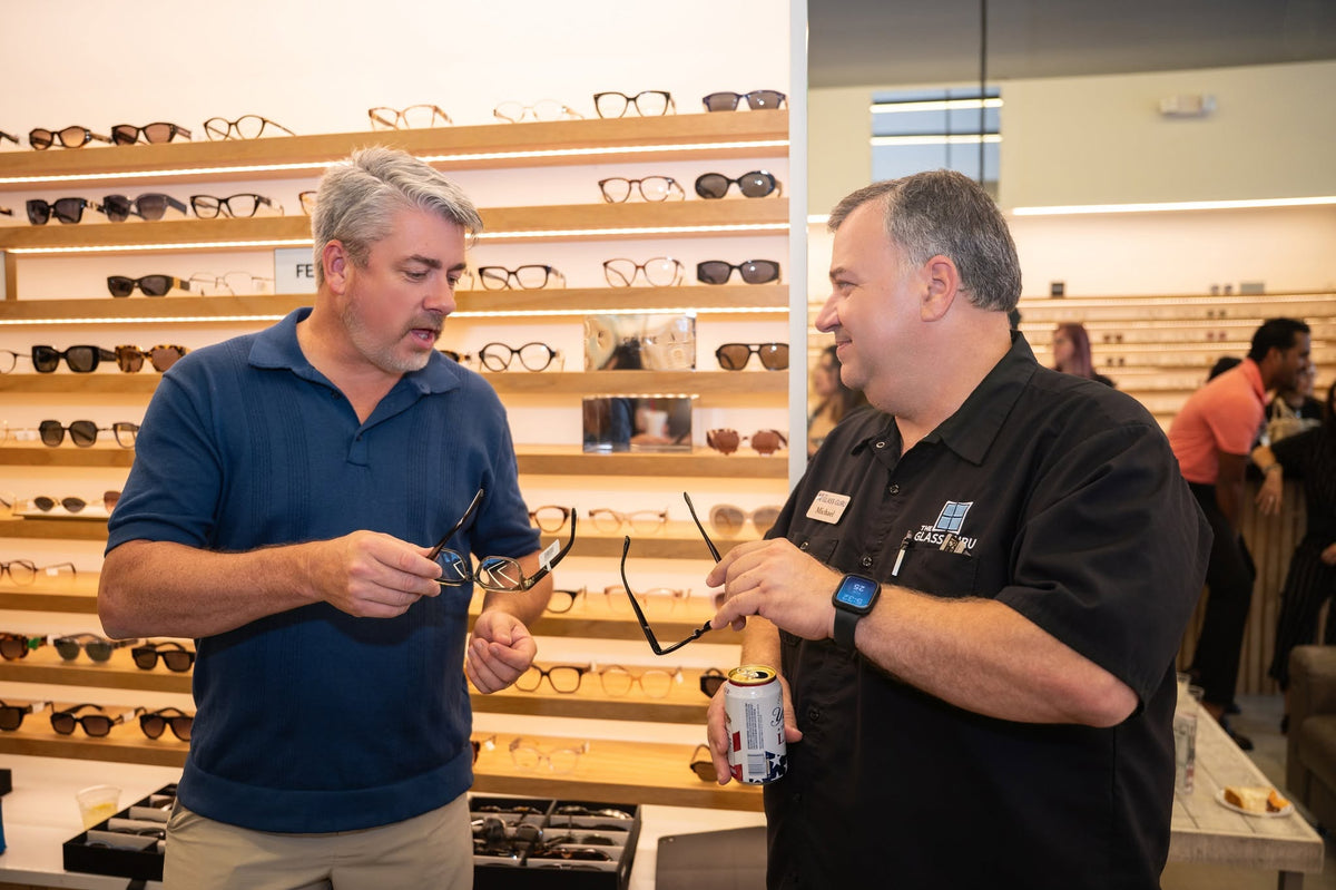 Customers shopping for eyewear at Specs Rx Waterfront
