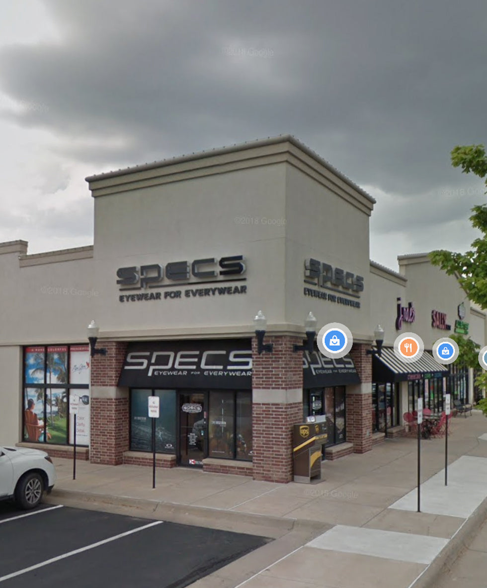 Designer eyewear inside Specs Rx New Market Square