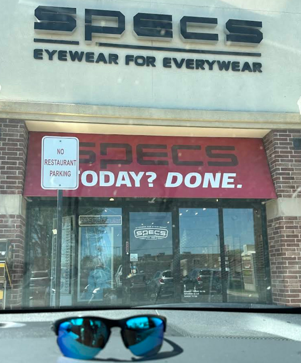 Exterior of Specs Rx New Market Square in Wichita