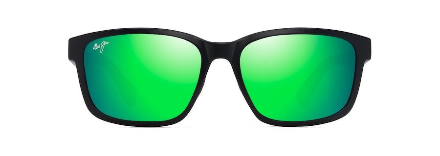 [Mauigreen® Lenses, Matte Black Frame]