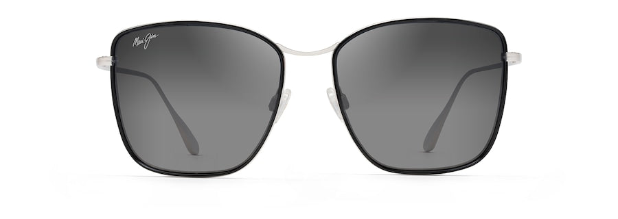 [Neutral Grey Lenses, Gloss Black With Silver Frame]