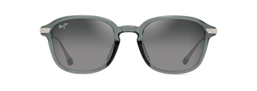 [Neutral Grey Lenses, Shiny Trans Grey With Silver Frame]