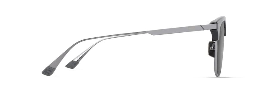 [Neutral Grey Lenses, Shiny Black With Dark Silver Frame]