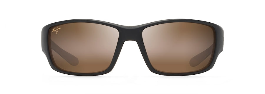 [Hcl® Bronze Lenses, Matte Dark Transparent Brown With Tan And Cream Frame]