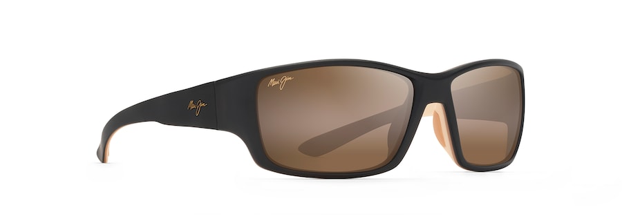 [Hcl® Bronze Lenses, Matte Dark Transparent Brown With Tan And Cream Frame]