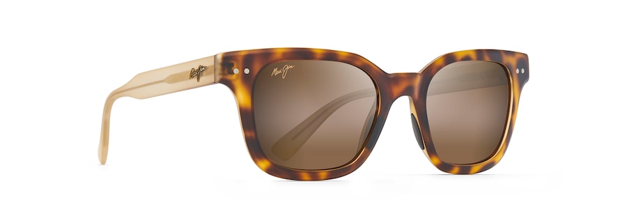 [Hcl® Bronze Lenses, Matte Tortoise With Matte Trans Tan Temples Frame]