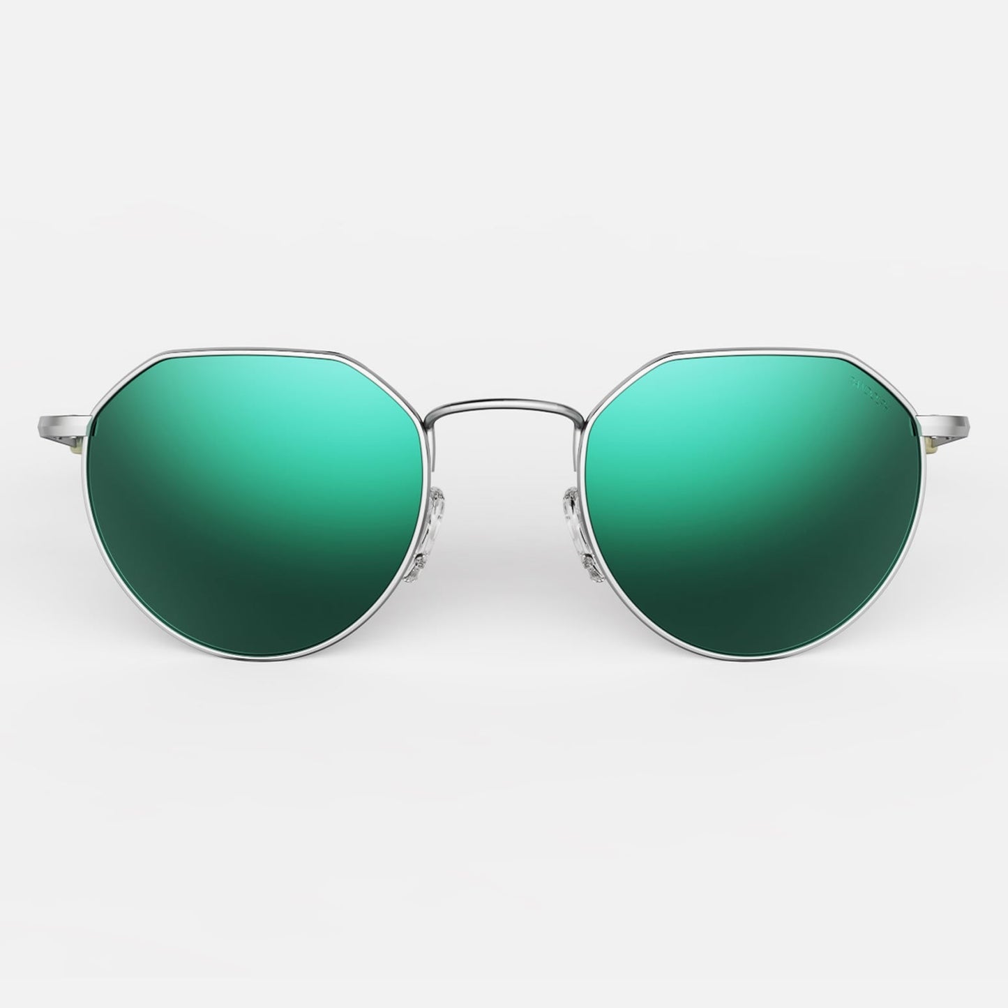 [Matte Chrome & Acadian Polarized Mirror Nylon Lens]