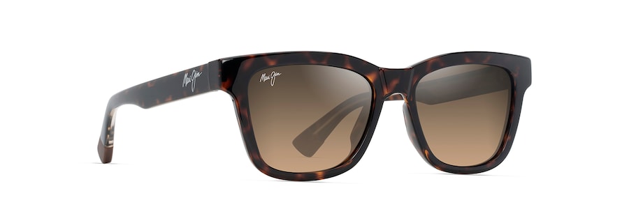 [Hcl® Bronze Lenses, Shiny Dark Havana With Trans Yellow Frame]